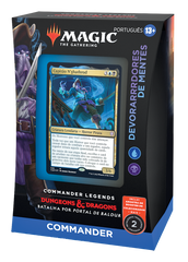 Deck Commander Legends: Batalha por Portal de Baldur - Devorarrrdores de Mentes - Magic: The Gathering - MoxLand
