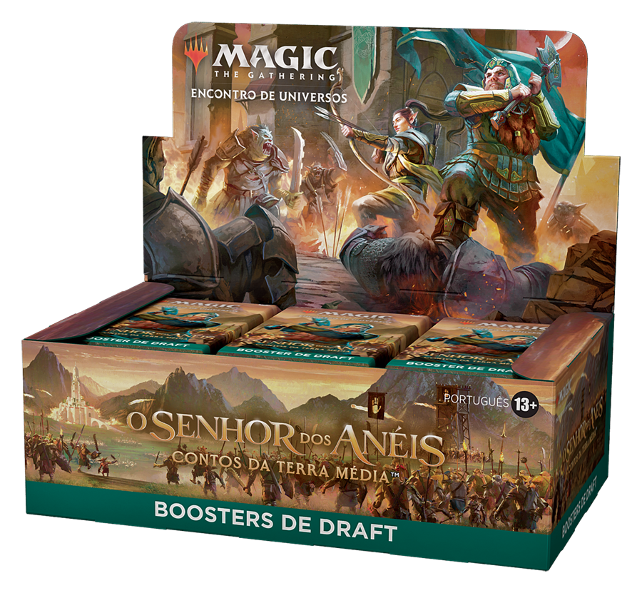 Box de Draft - O Senhor dos Anéis: Contos da Terra Média - Magic: The Gathering - MoxLand