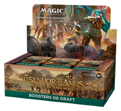 Box de Draft - O Senhor dos Anéis: Contos da Terra Média - Magic: The Gathering - MoxLand