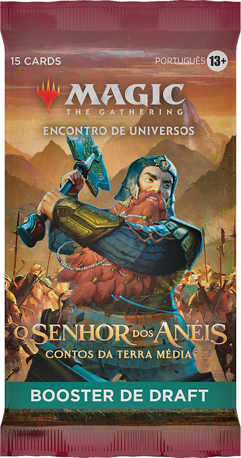 Booster de Draft - O Senhor dos Anéis: Contos da Terra Média - Magic: The Gathering - MoxLand