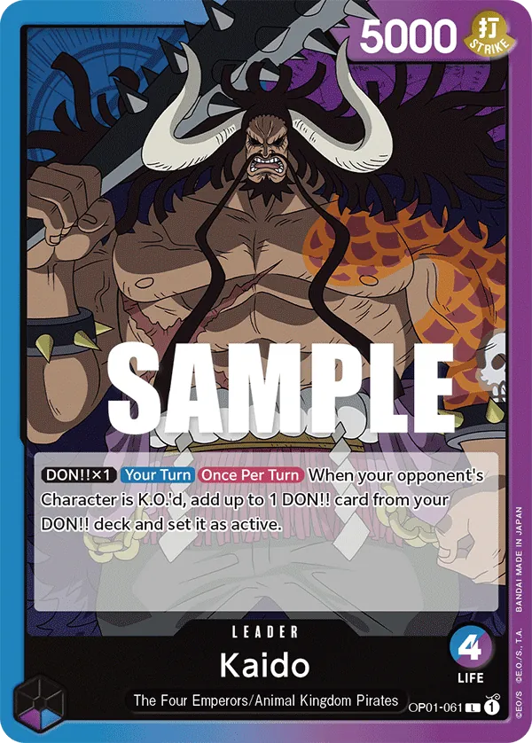Kaido - ONE PIECE CARD GAME - MoxLand