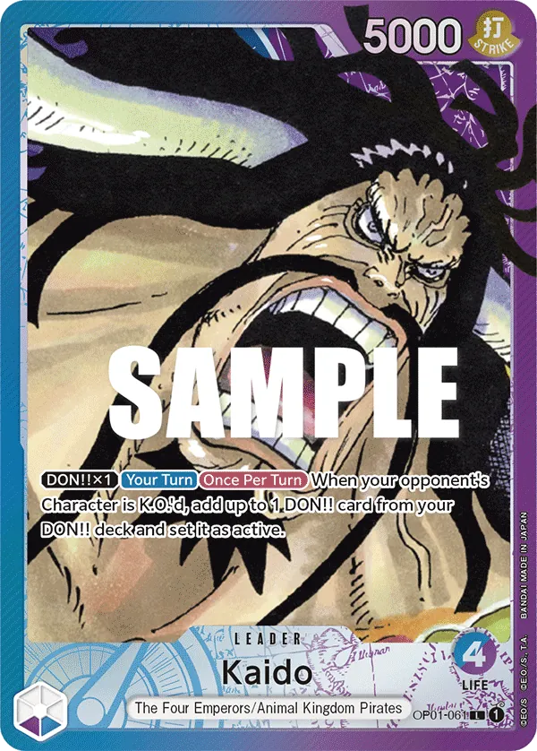 Kaido - ONE PIECE CARD GAME - MoxLand