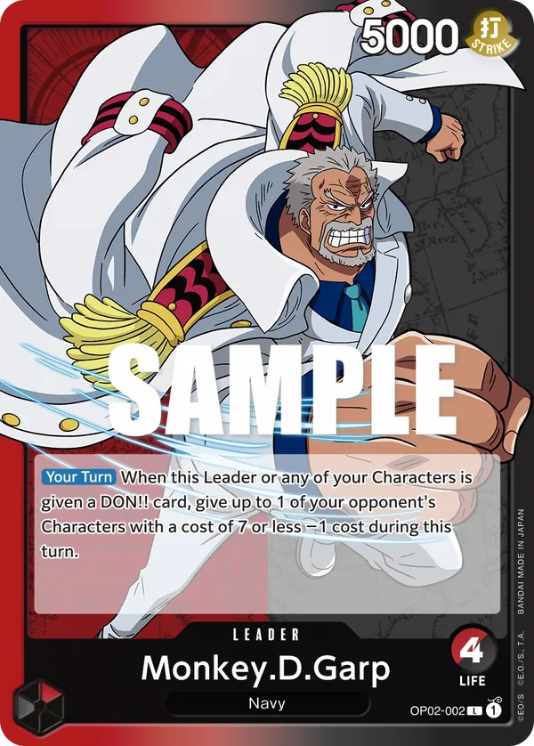 Monkey.D.Garp - ONE PIECE CARD GAME - MoxLand