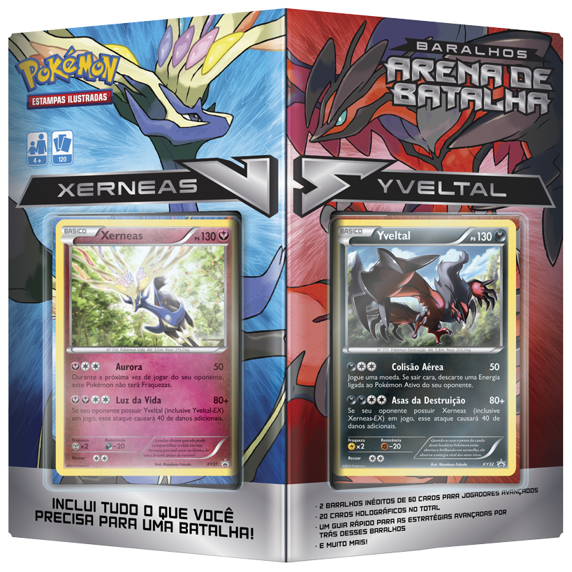 Box - Arena de Batalha Xerneas vs Yveltal - Pokémon TCG - MoxLand