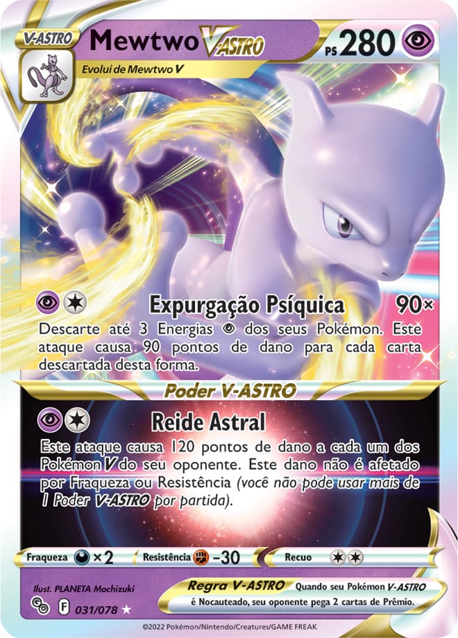 Mewtwo V-ASTRO - Pokémon TCG - MoxLand