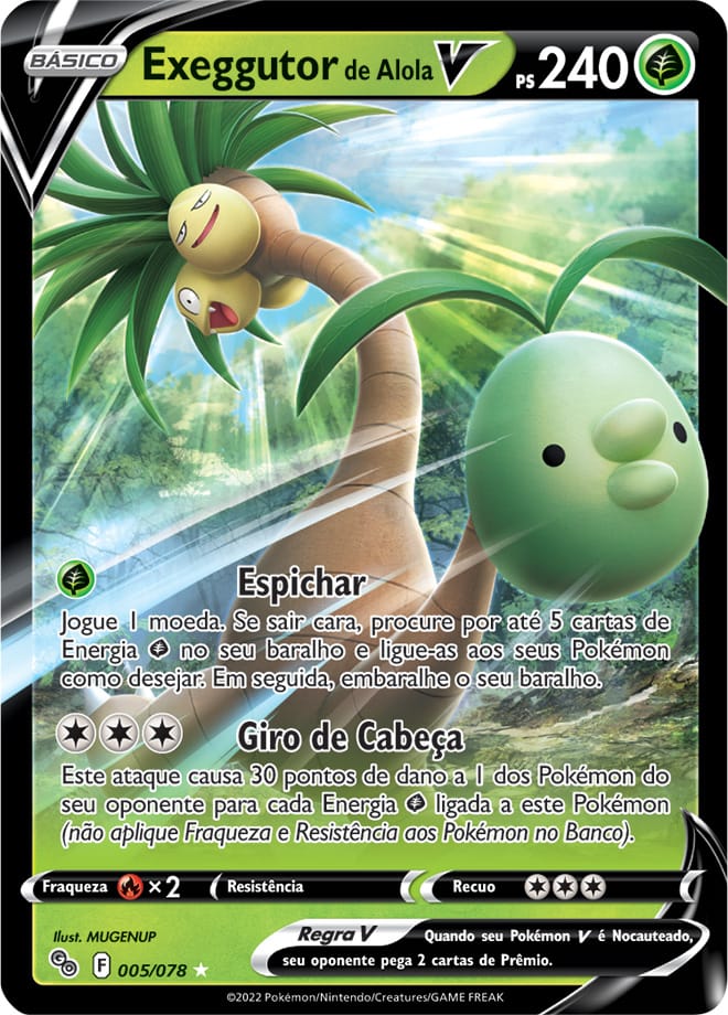 Exeggutor de Alola V - Pokémon TCG - MoxLand