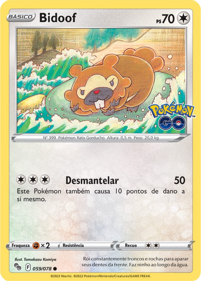 Bidoof - Pokémon TCG - MoxLand