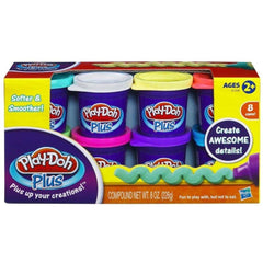 Play-Doh - Massinhas Plus com 8 Cores - Hasbro - MoxLand