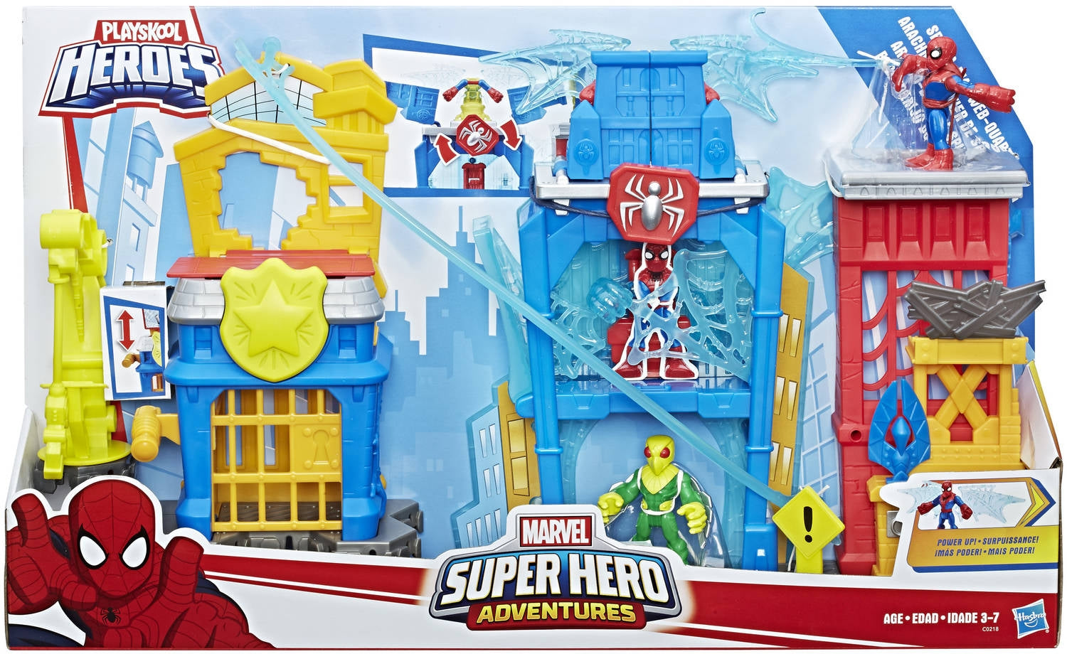 Marvel - Cidade do Homem Aranha - Hasbro - MoxLand