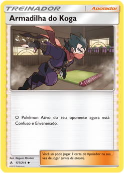 Armadilha do Koga / Koga's Trap - Pokémon TCG - MoxLand