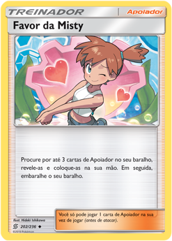 Favor da Misty / Misty's Favor - Pokémon TCG - MoxLand