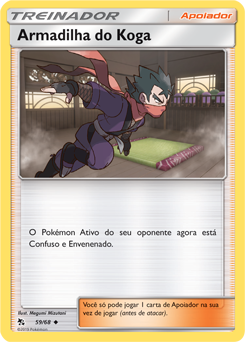 Armadilha do Koga / Koga's Trap - Pokémon TCG - MoxLand