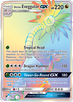 Exeggutor de Alola GX / Alolan Exeggutor-GX - Pokémon TCG - MoxLand