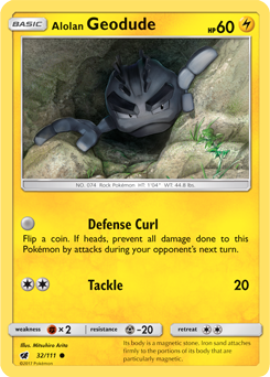 Geodude de Alola / Alolan Geodude - Pokémon TCG - MoxLand