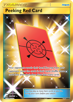 Cartão Vermelho Espião / Peeking Red Card - Pokémon TCG - MoxLand
