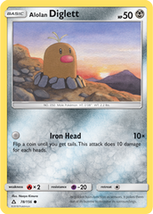 Diglett de Alola / Alolan Diglett - Pokémon TCG - MoxLand