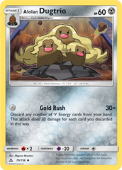 Dugtrio de Alola / Alolan Dugtrio - Pokémon TCG - MoxLand