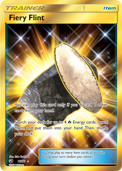 Sílex-de-fogo / Fiery Flint - Pokémon TCG - MoxLand