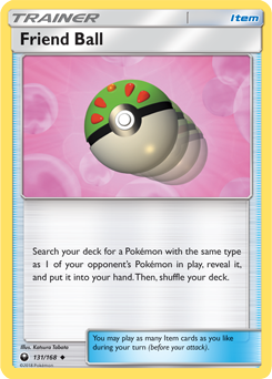 Bola Amizade / Friend Ball - Pokémon TCG - MoxLand