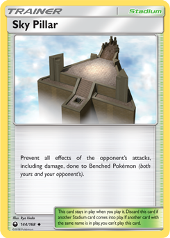 Pilar Celeste / Sky Pillar - Pokémon TCG - MoxLand