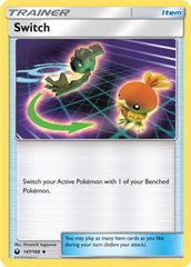 Substituição / Switch - Pokémon TCG - MoxLand
