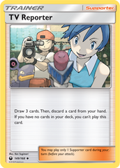 Repórter Televisivo / TV Reporter - Pokémon TCG - MoxLand