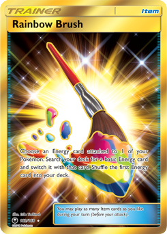 Pincel Arco-Íris / Rainbow Brush - Pokémon TCG - MoxLand
