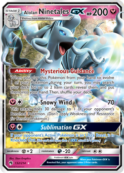 Ninetales de Alola GX / Alolan Ninetales-GX - Pokémon TCG - MoxLand