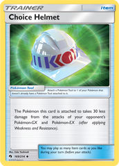 Capacete da Escolha / Choice Helmet - Pokémon TCG - MoxLand