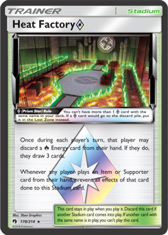 Fábrica de Calor / Heat Factory ◇ - Pokémon TCG - MoxLand
