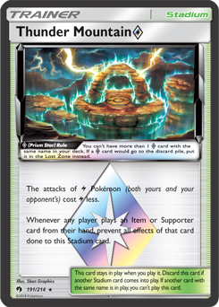 Montanha Trovejante / Thunder Mountain ◇ - Pokémon TCG - MoxLand