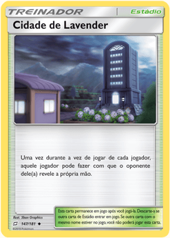 Cidade de Lavender / Lavender Town - Pokémon TCG - MoxLand