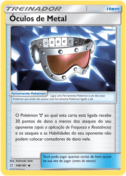 Óculos de Metal / Metal Goggles - Pokémon TCG - MoxLand