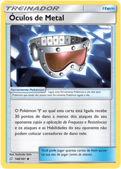 Óculos de Metal / Metal Goggles - Pokémon TCG - MoxLand