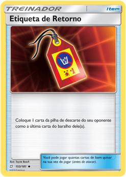 Etiqueta de Retorno / Return Label - Pokémon TCG - MoxLand