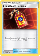 Etiqueta de Retorno / Return Label - Pokémon TCG - MoxLand