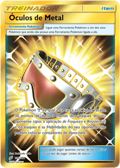 Óculos de Metal / Metal Goggles - Pokémon TCG - MoxLand