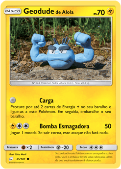 Geodude de Alola / Alolan Geodude - Pokémon TCG - MoxLand