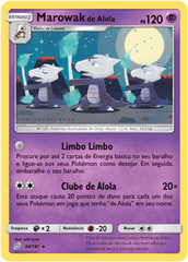 Marowak de Alola / Alolan Marowak - Pokémon TCG - MoxLand