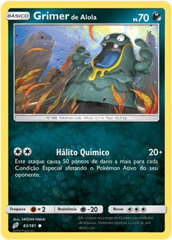 Grimer de Alola / Alolan Grimer - Pokémon TCG - MoxLand