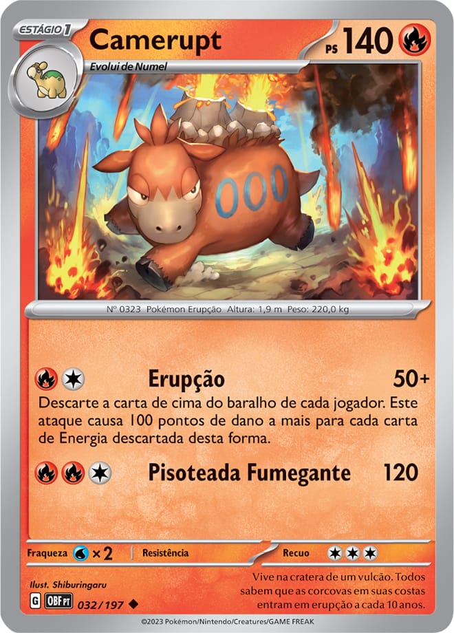 Camerupt - Pokémon TCG - MoxLand