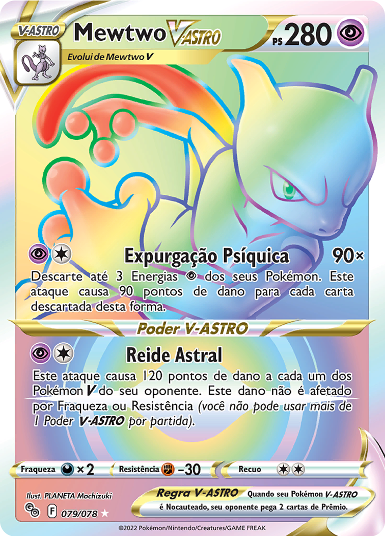 Mewtwo V-ASTRO - Pokémon TCG - MoxLand