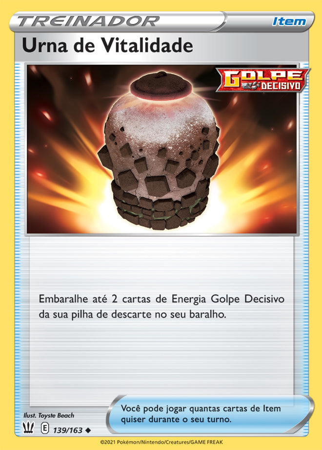 Urna de Vitalidade - Pokémon TCG - MoxLand