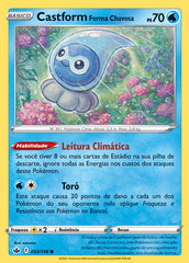 Castform Forma Chuvosa - Pokémon TCG - MoxLand