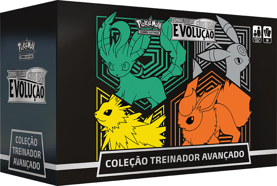 Box - Treinador Avançado Céus em Evolução - Pokémon TCG - MoxLand