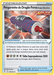 Pergaminho do Dragão Feroz Golpe Decisivo - Pokémon TCG - MoxLand