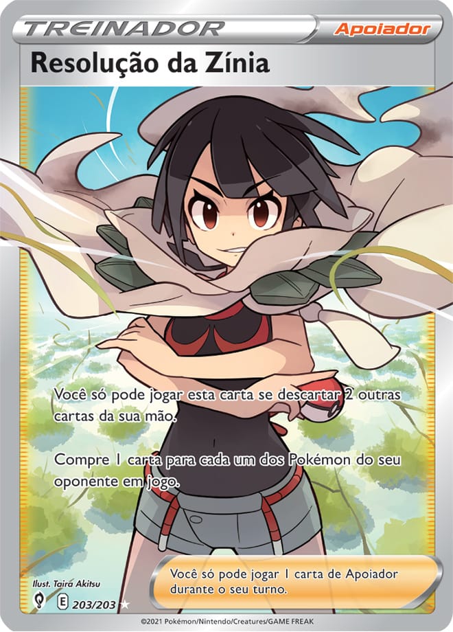 Resolução de Zínia - Pokémon TCG - MoxLand