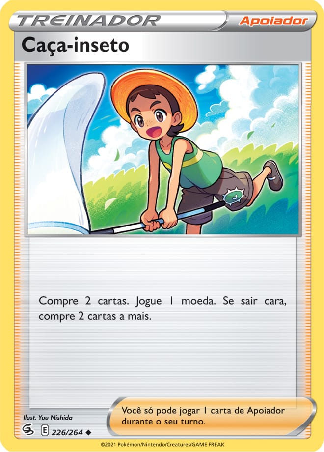 Caça-inseto / Bug Catcher - Pokémon TCG - MoxLand