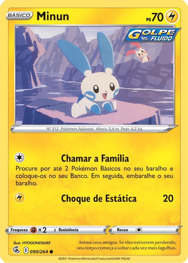 Minun - Pokémon TCG - MoxLand
