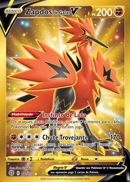 Pokémon Blast News على X: Zapdos de Galar é do tipo Lutador/Voador  #PokemonSwordShield  / X